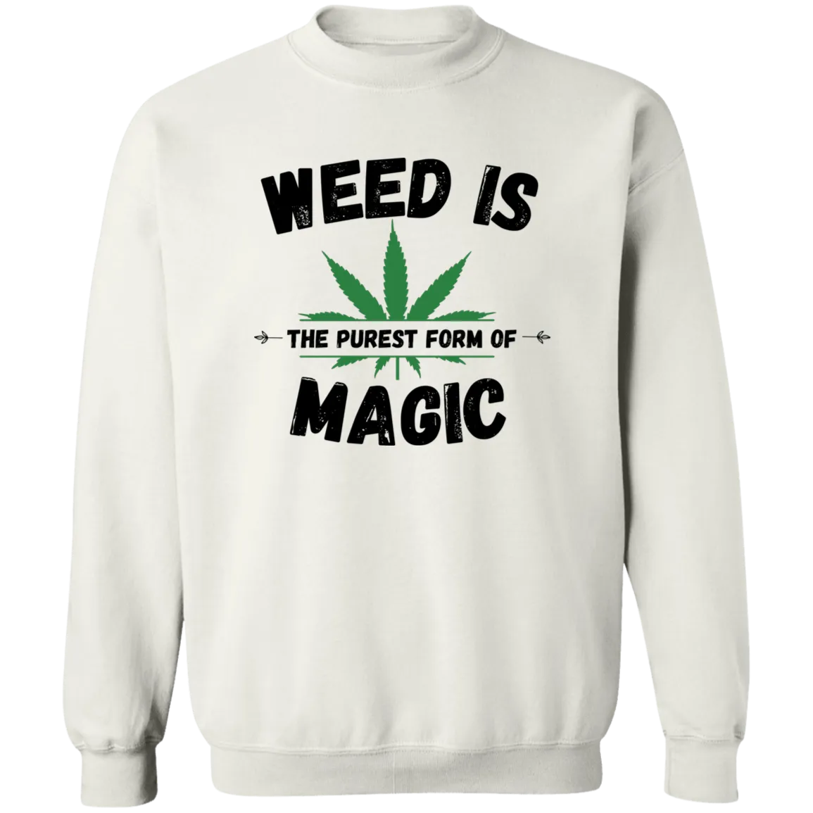 Magic /White Sweatshirt