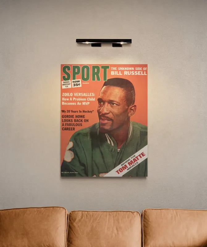 March 1966 SPORT Cover (Bill Russell, Boston Celtics)