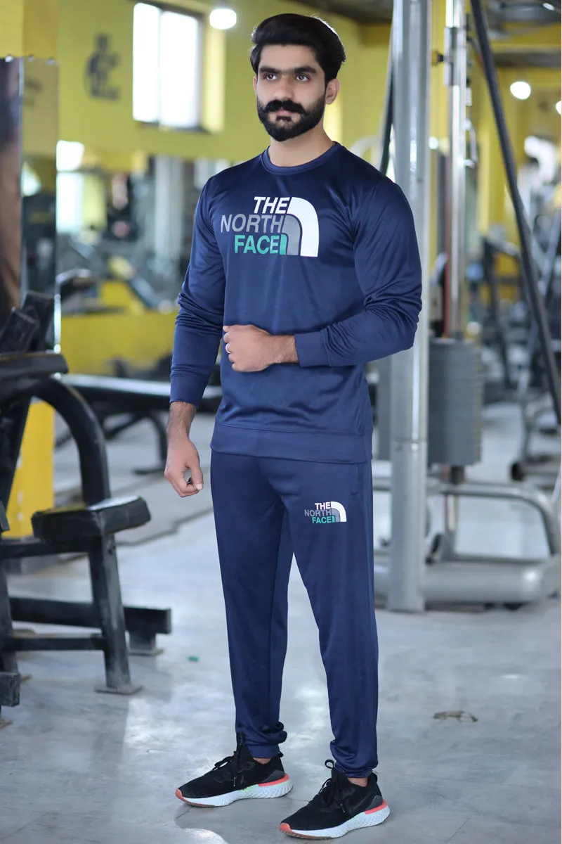 Men Summer Tracksuit Navy