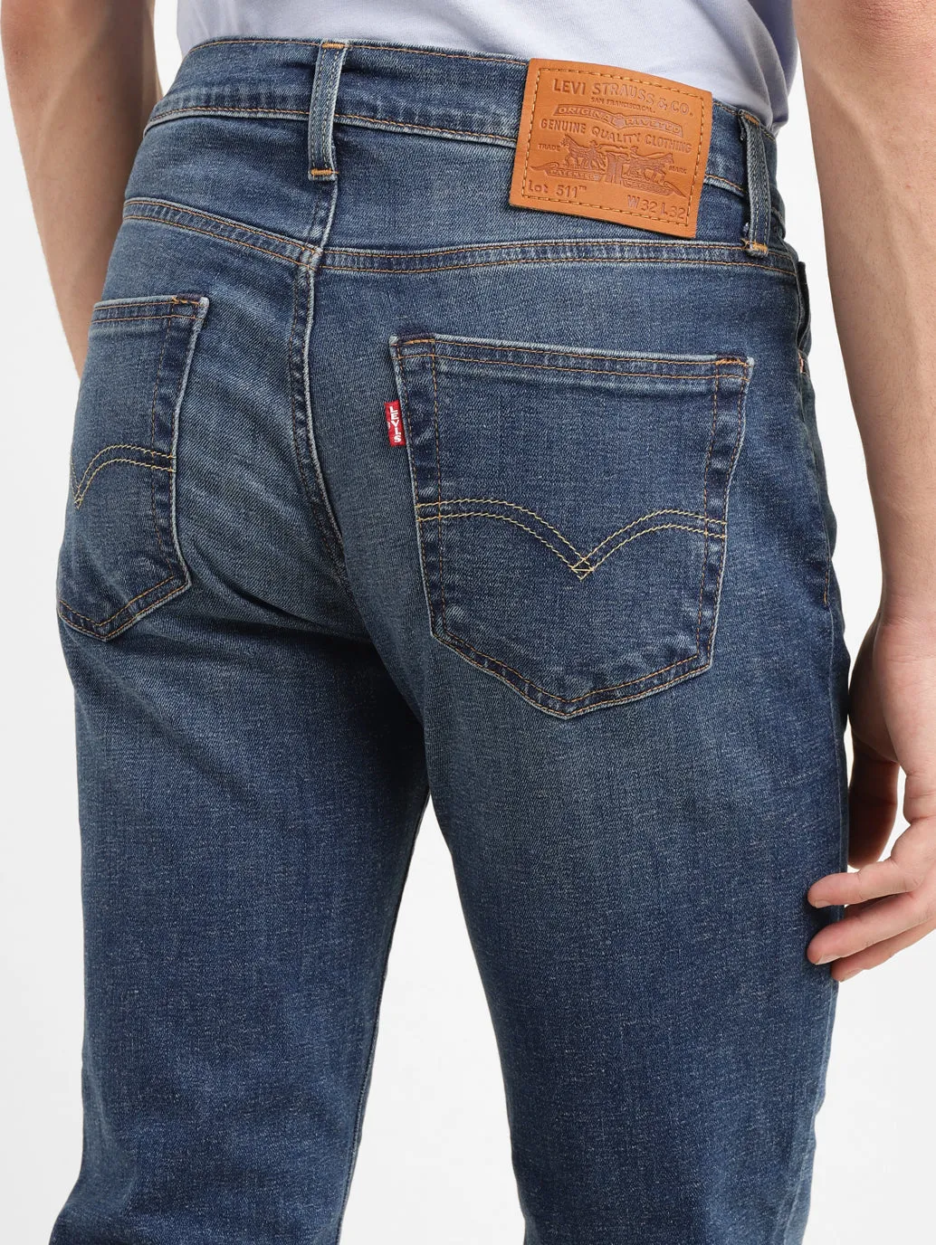 Men's 511 Blue Slim Fit Jeans