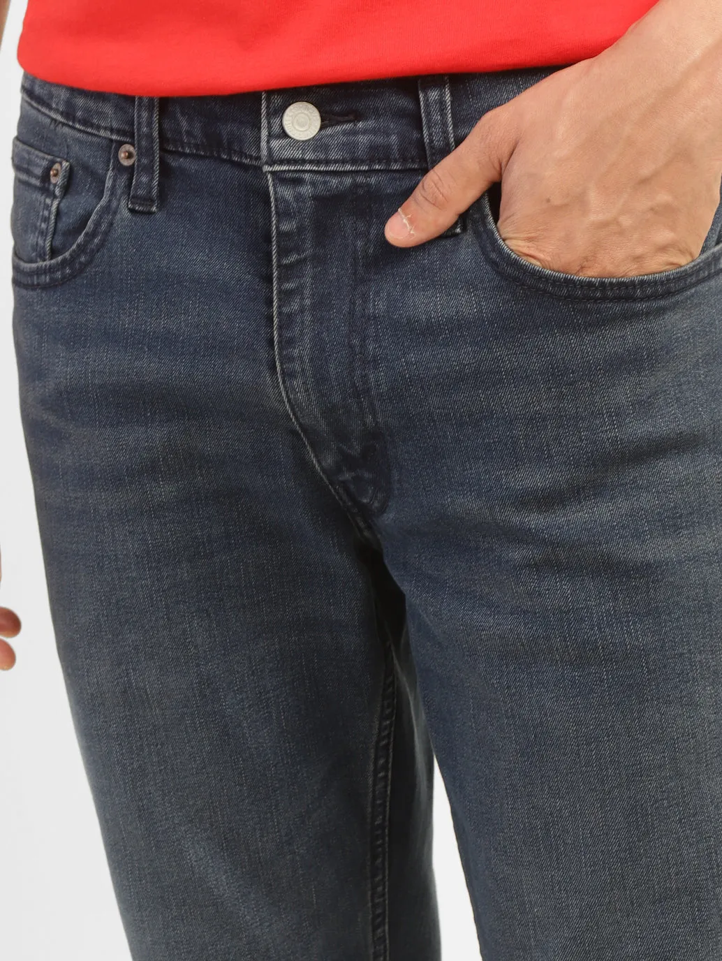 Men's 541 Blue Tapered Fit Jeans