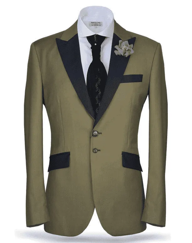 New Classic Henna Mens Suit - Size 34: Optimize Your Style with this Timeless Classic Suit