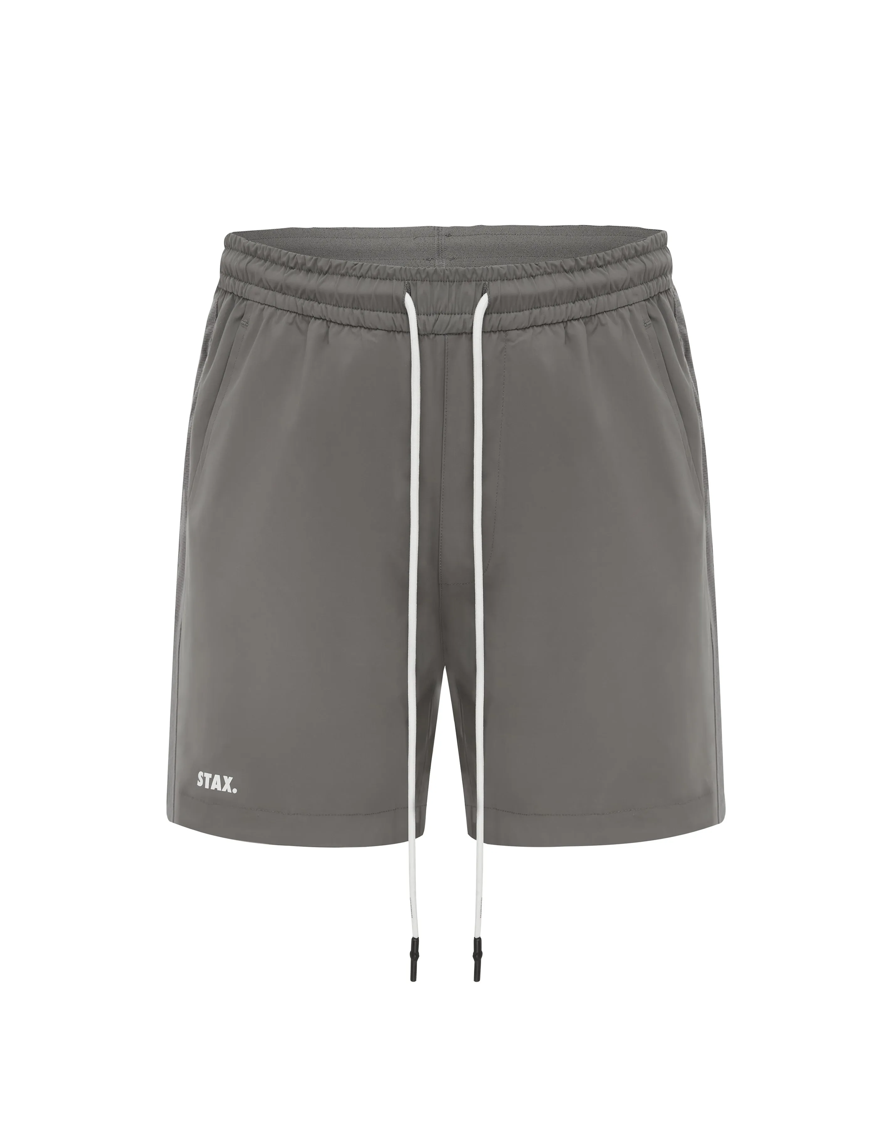 Mens Sport Nylon Shorts - Grey