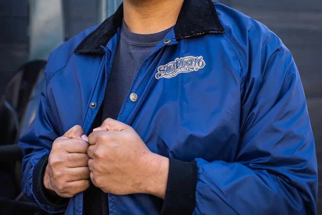 OG Flannel Lined Windbreaker - Navy