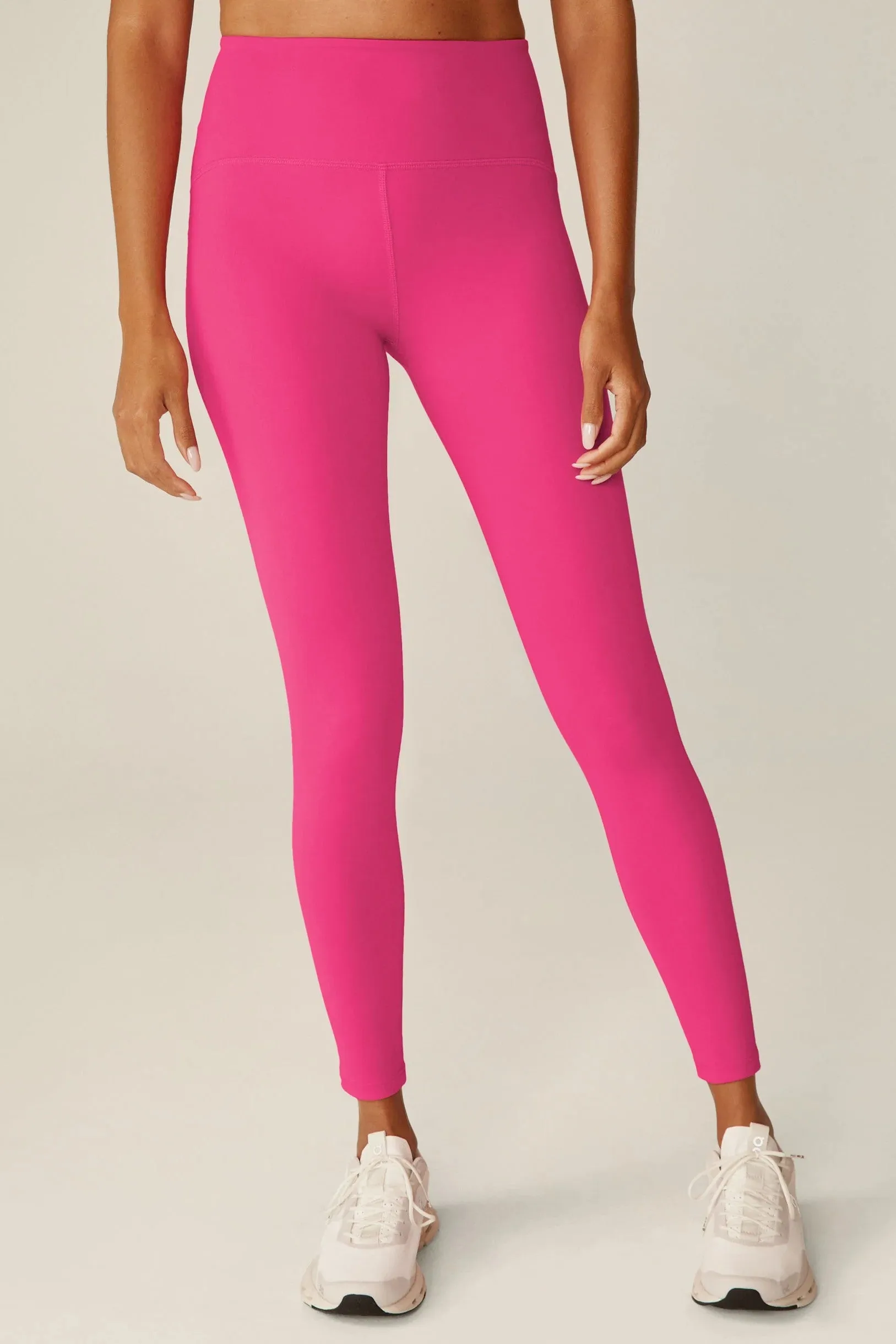 Powerbeyond Strive Midi Leggings - Pink Energy