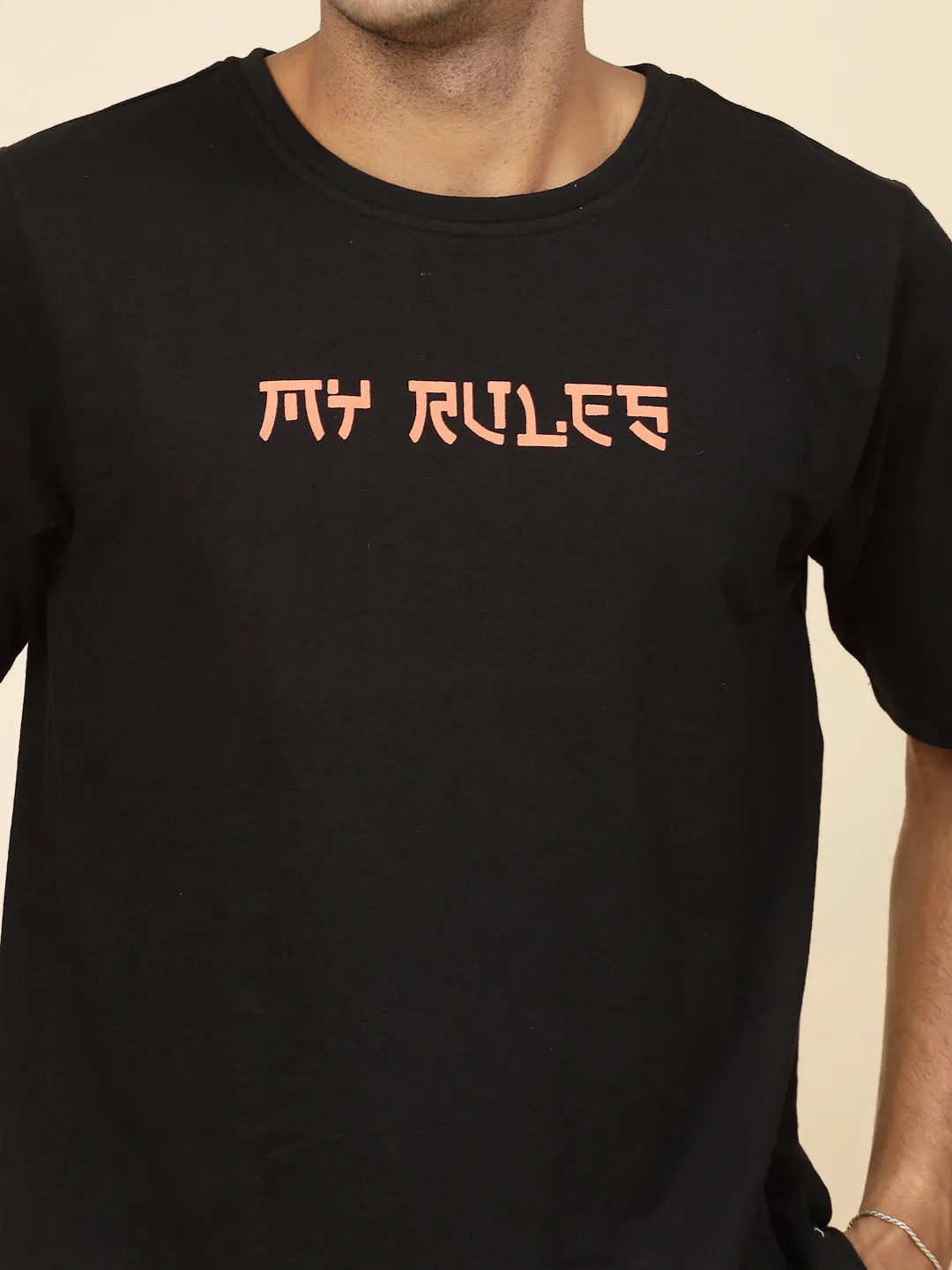 Rule the Music Anime Oversized T-shirt