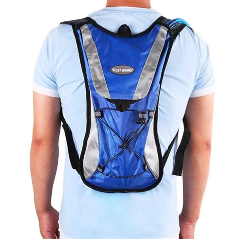 SA-HP2 Sport Hydration Backpack with 2L Bladder / Reservoir (Leakproof, BPA-Free)