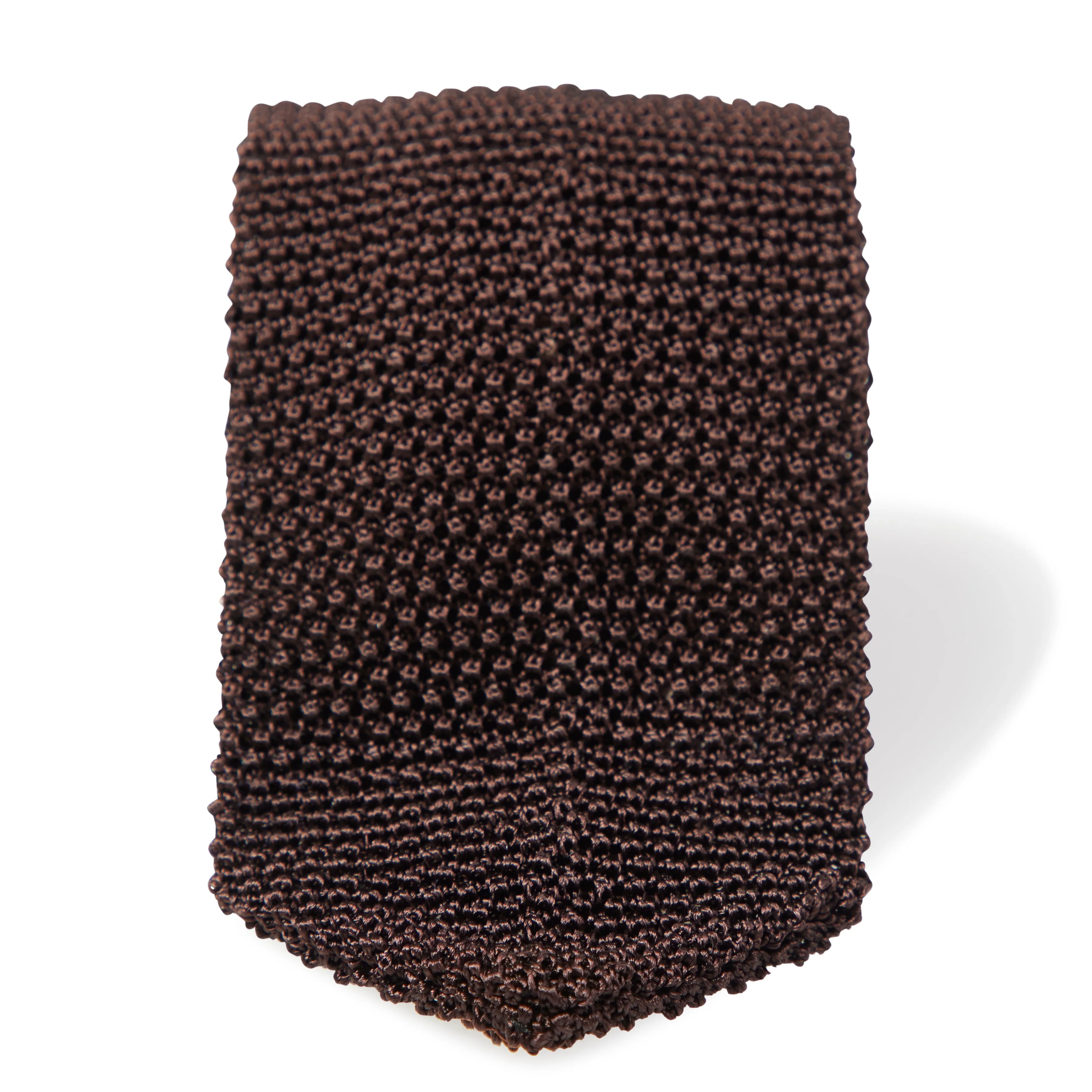 Silk Point End Knit Tie