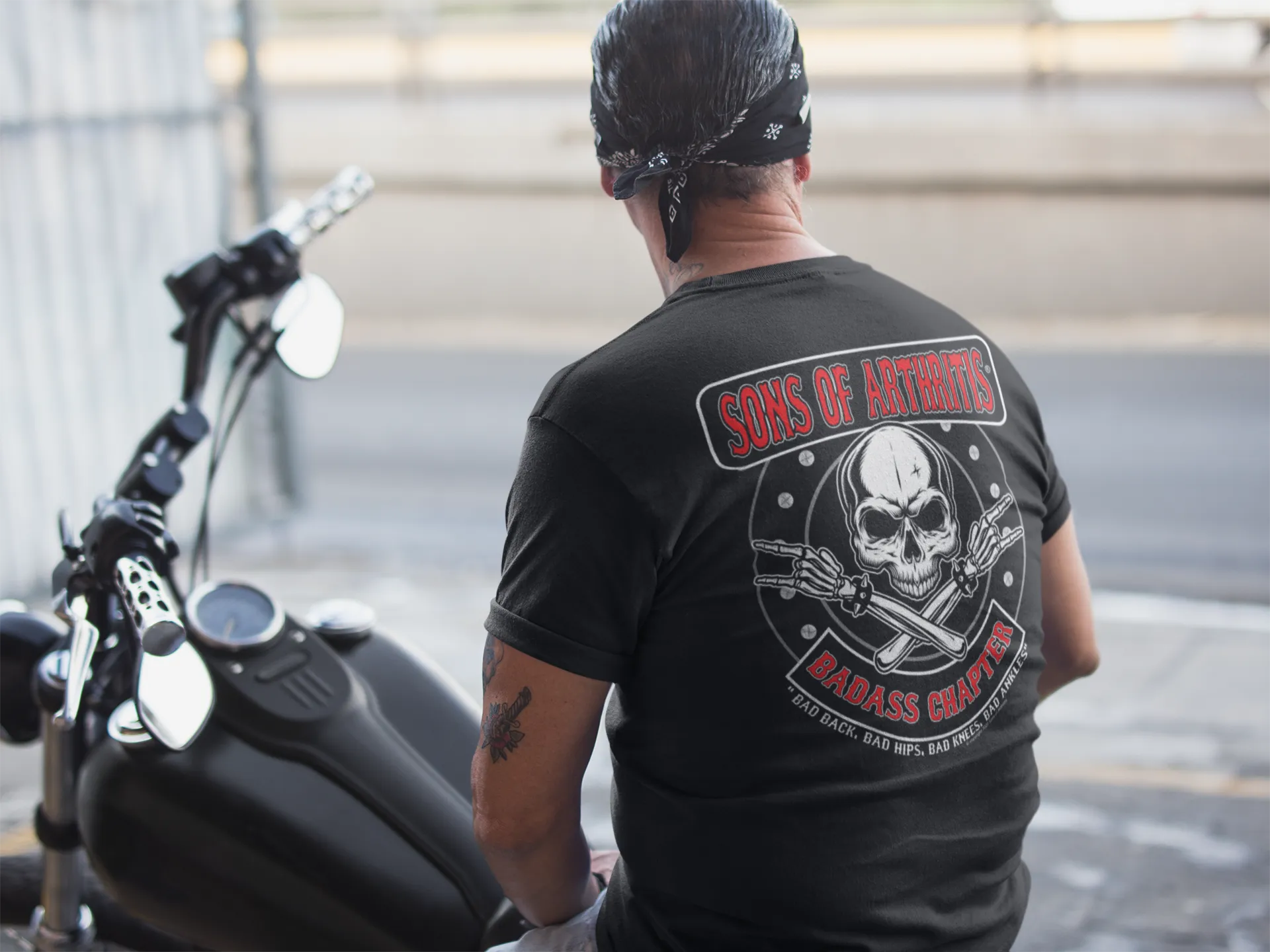 Sons of Arthritis Badass CHAPTER T-Shirt