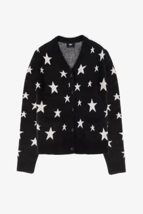 Star Cardigan | Black & White