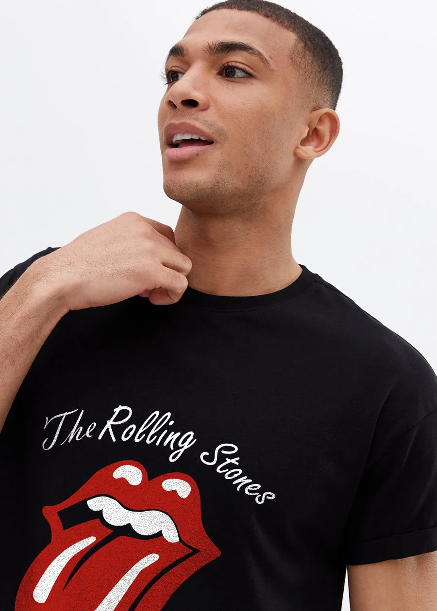 The Rolling Stones Men Half Sleeve T-Shirt