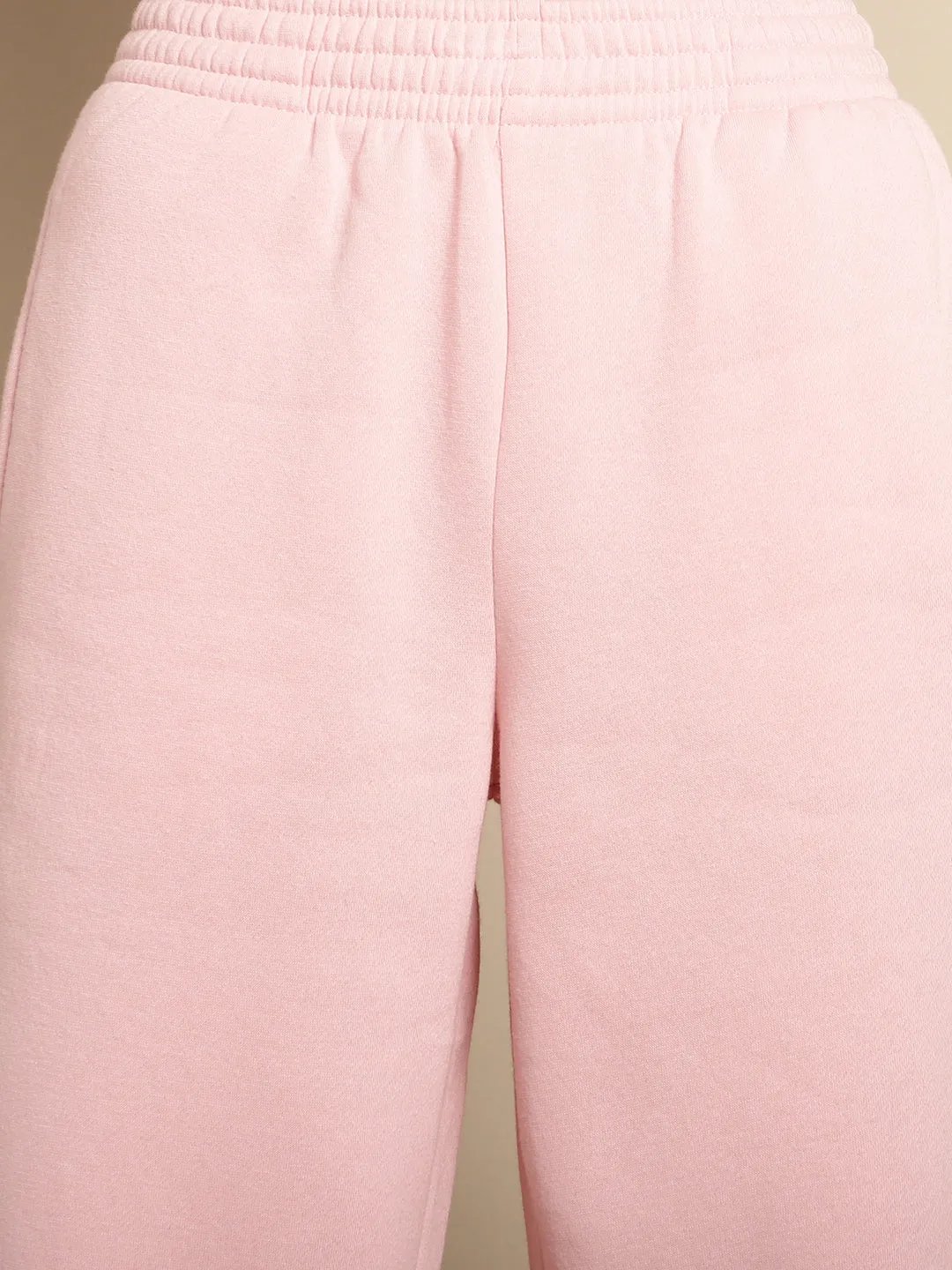 Women Baby Pink Pants