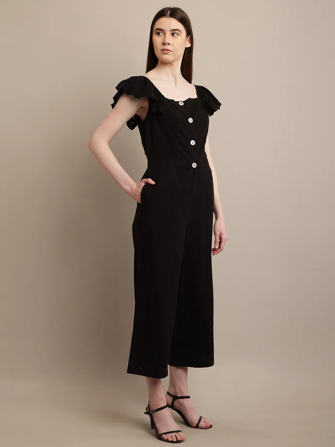 Women Black Jumpsuit