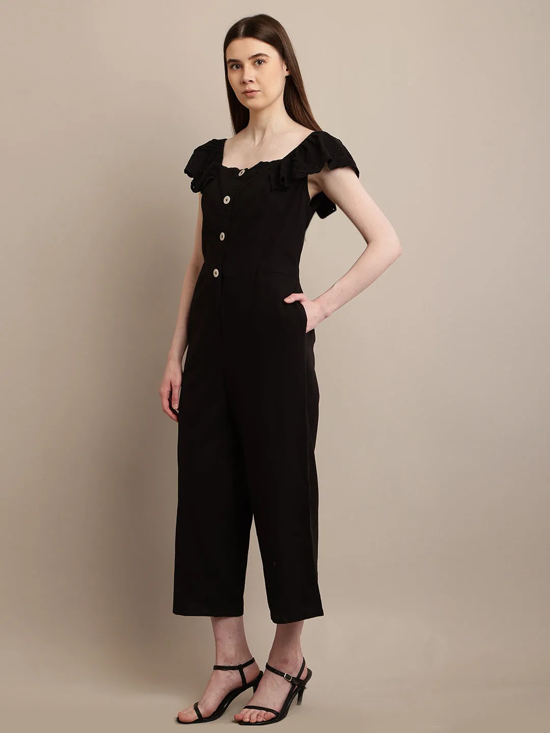 Women Black Jumpsuit